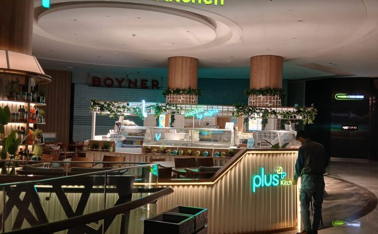  Plus Kitchen AVM Şubesi İç Mekan Tabela ve Aydınlatma Uygulaması